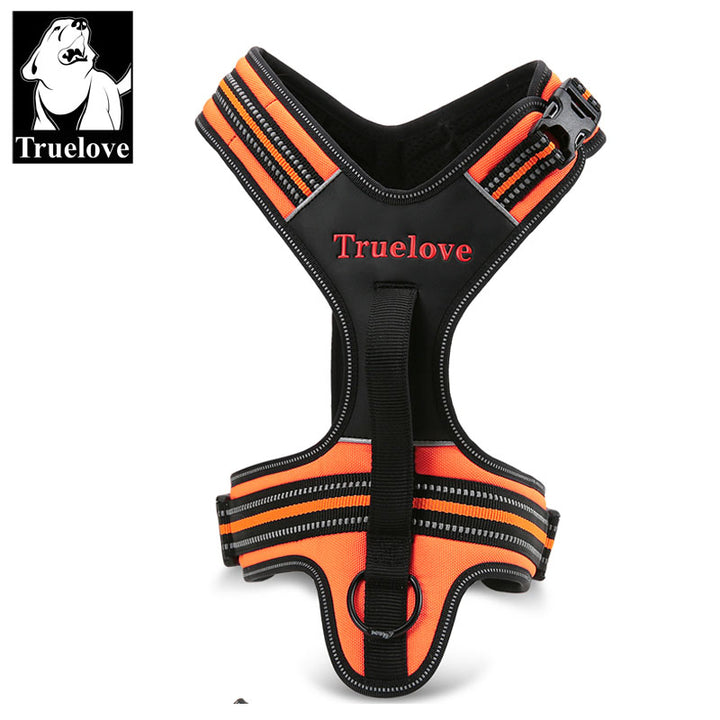 Reflective Heavy Duty Harness Orange XS