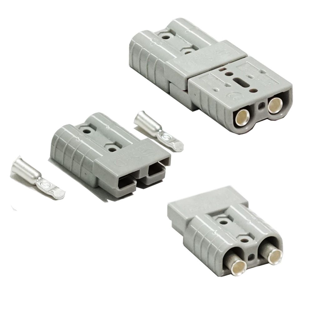 20x Anderson Style Plug connector 50AMP Caravan Trailer Solar 6AWG GREY