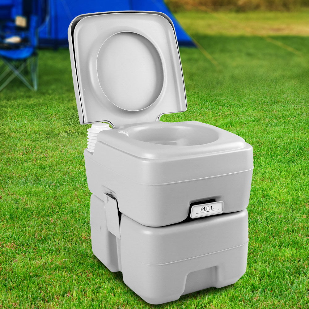 Weisshorn 20L Portable Camping Toilet Outdoor Flush Potty Boating