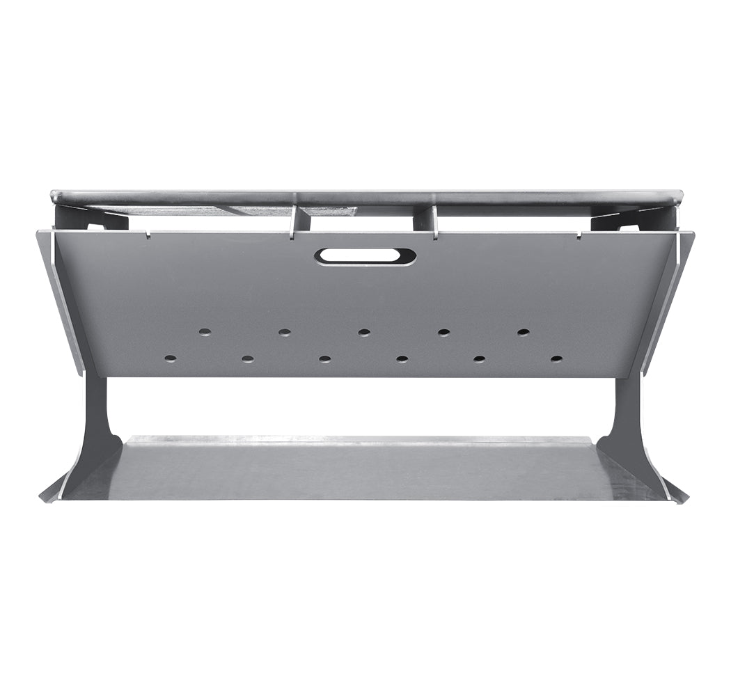 Grillz Fire Pit BBQ Grill Steel