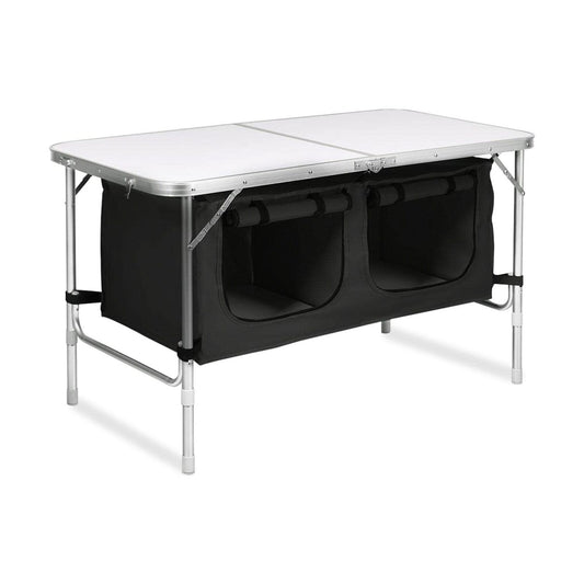 KILIROO Camping Table 120cm Silver (With Black Storage Bag) KR-CT-106-CU