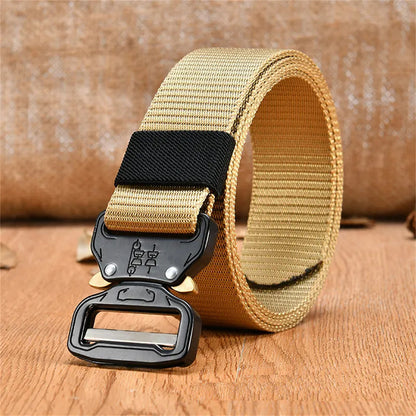 Mountgear Multifunctional Men's Outdoor Tactical Belt Outside Military Training Belt