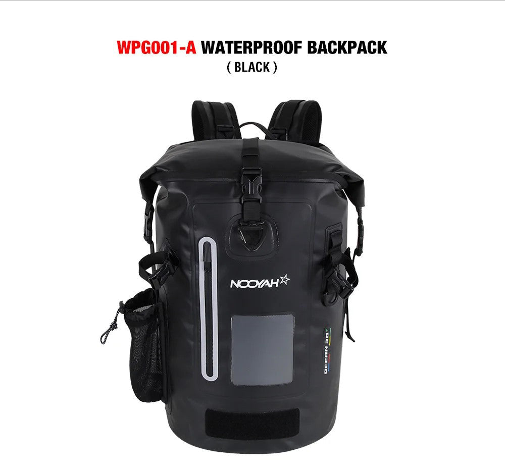 NOOYAH IPX8 Waterproof Bike Cycle Outdoor Sports Backpack Double-Layer Waterproof Bag