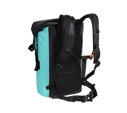 NOOYAH IPX8 Waterproof Bike Cycle Outdoor Sports Backpack Double-Layer Waterproof Bag  MINT GREEN