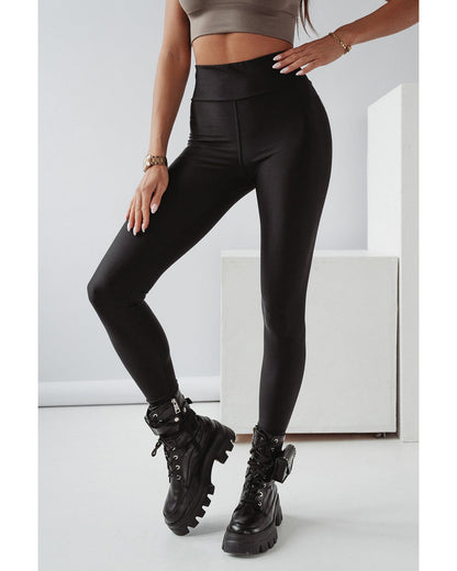 Azura Exchange Tummy Control High Waist Leggings - L