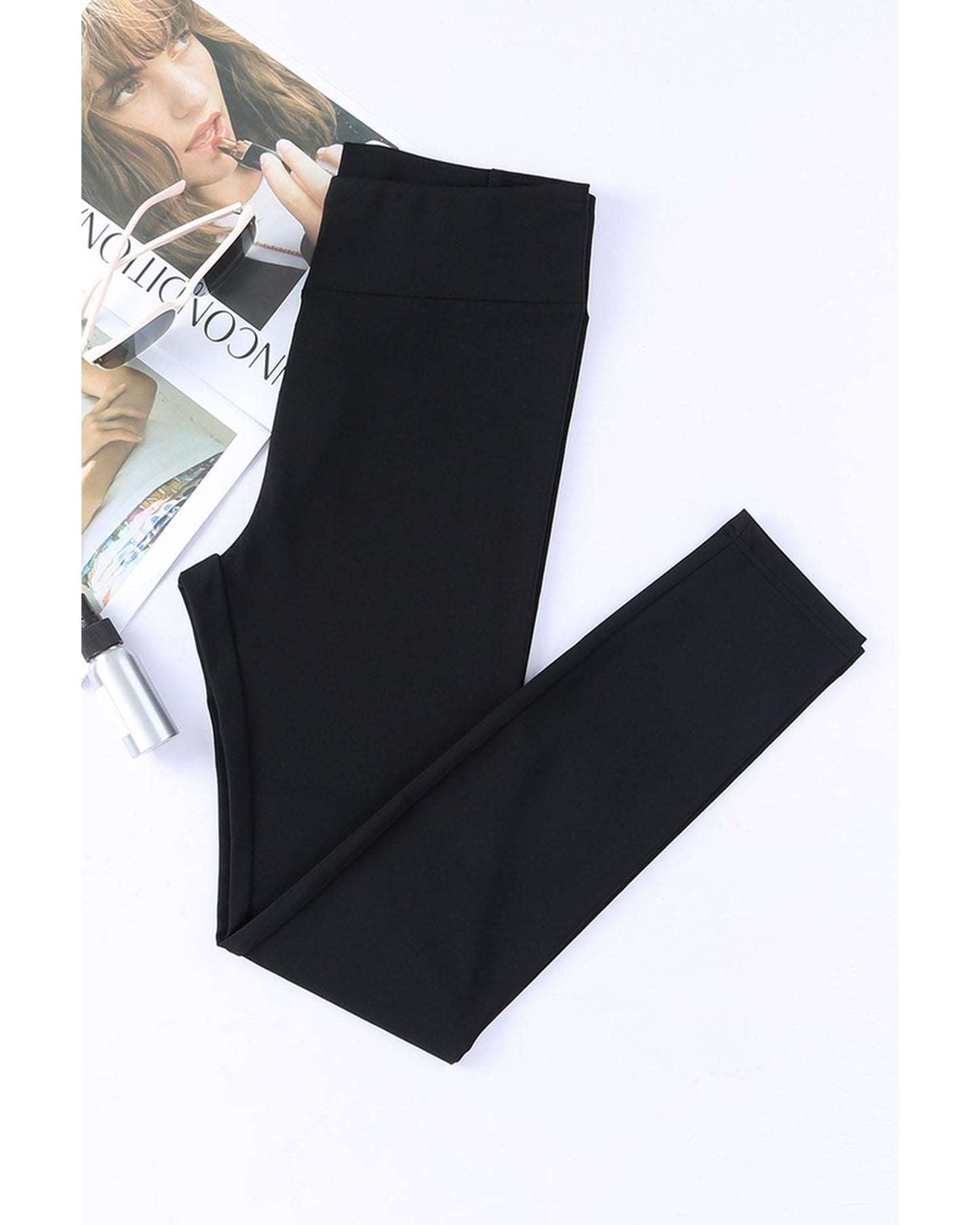 Azura Exchange Tummy Control High Waist Leggings - L