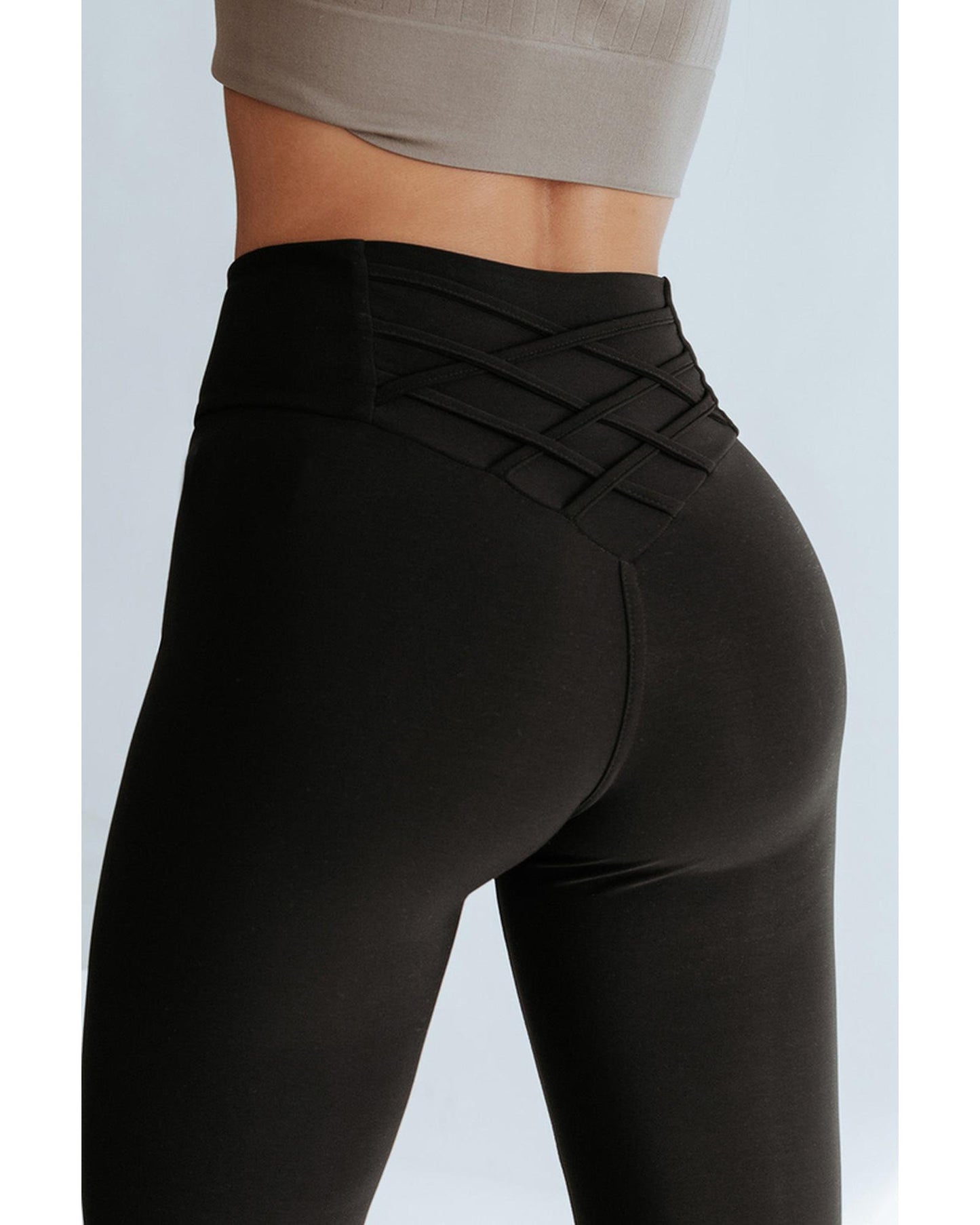 Azura Exchange Tummy Control High Waist Leggings - XL