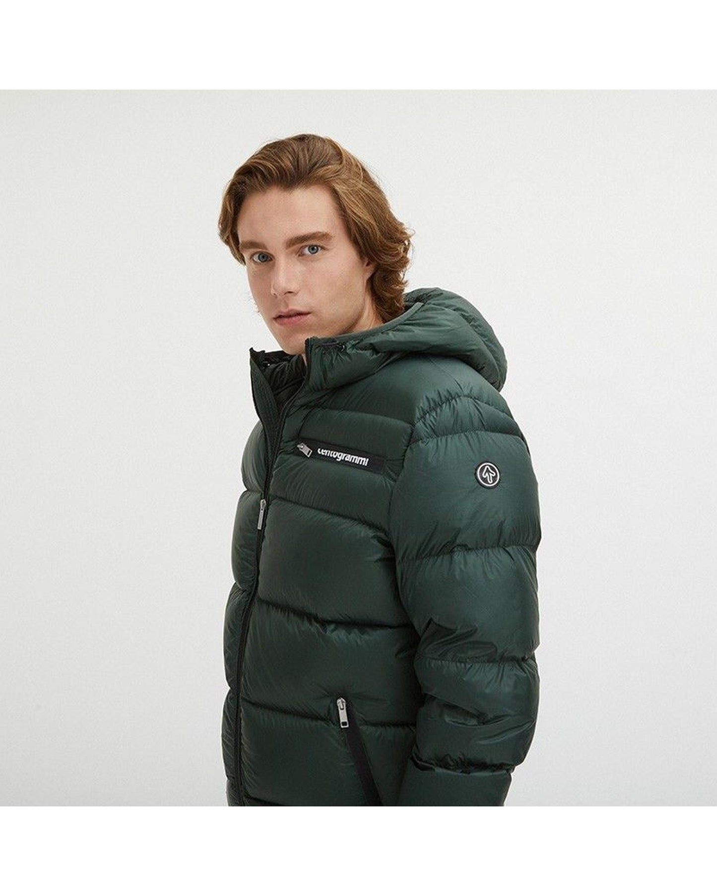 Centogrammi Hooded Jacket - Dark Green L Men